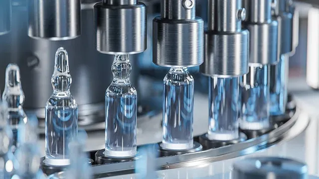 Pharmaceutical ampoule production